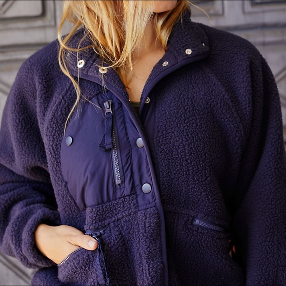 Celeb Fav Free People Hit The Slopes Fleece Jacket - Picture 4 of 16